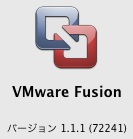 VMware Fusion 1.1.1